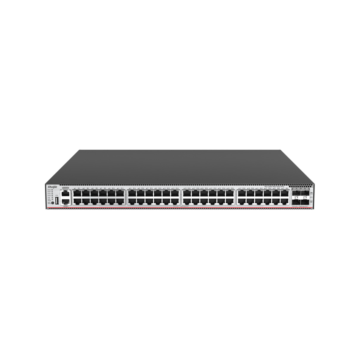 Ruijie Switch Cloud Gestionable L3 - 48 puertos PoE RJ45 + 4 puertos SFP+