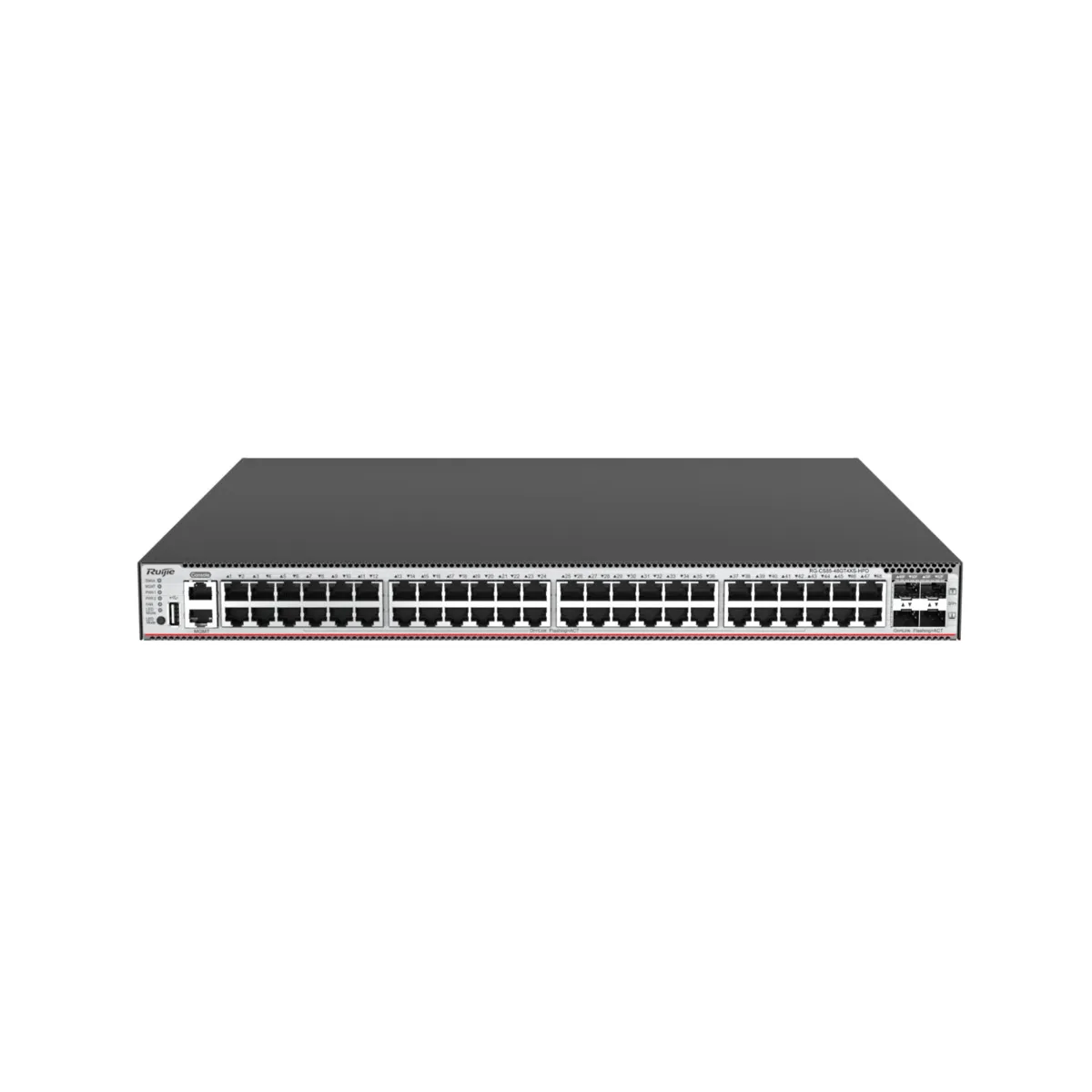Ruijie Switch Cloud Gestionable L3 - 48 puertos PoE RJ45 + 4 puertos SFP+