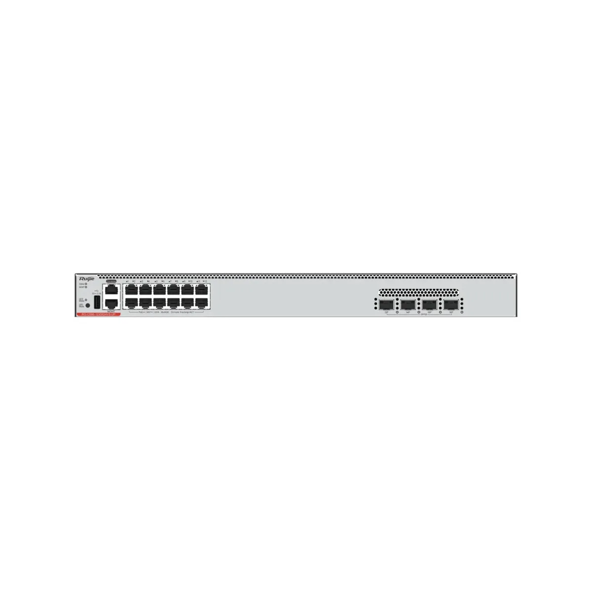 Ruijie Switch Cloud Gestionable L3 - 12 x 100/1000/2.5G/5G/10G RJ45 + 4 x 10/25Gb SFP28 — imagen 2