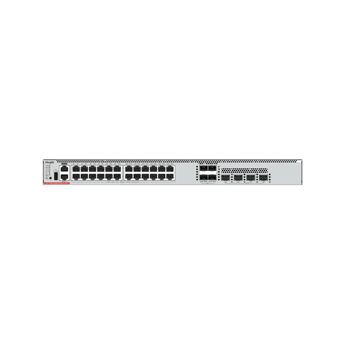 Ruijie Switch Cloud Gestionable L3 - 24 Multigigabit 10G + 4 SFP28 + 4 SFP+ - 24 x Multi-Gigabit 10G + 8 x 1/10/25Gb — imagen 2