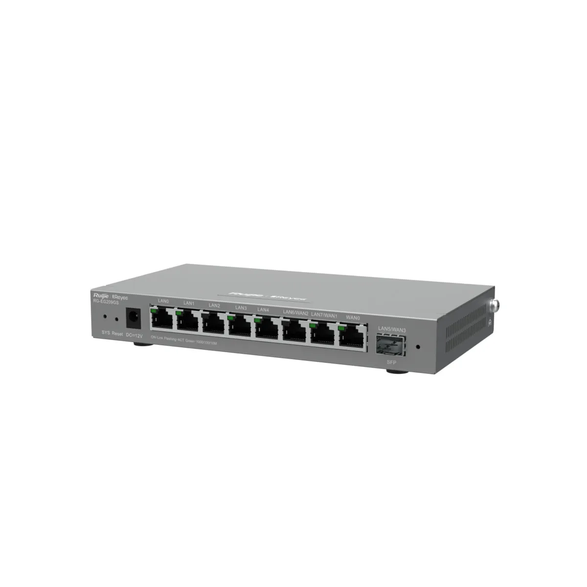 Reyee Router Controlador Gestionable - 8 Puertos RJ45 10/100 /1000 Mbps - 1 Puerto SFP LAN/WAN - hasta 4 WAN para failover o balanceo — imagen 2
