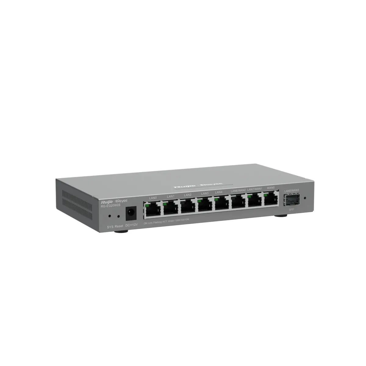 Reyee Router Controlador Gestionable - 8 Puertos RJ45 10/100 /1000 Mbps - 1 Puerto SFP LAN/WAN - hasta 4 WAN para failover o balanceo — imagen 3