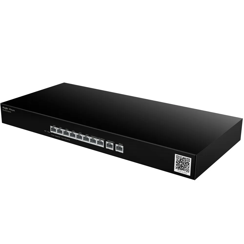 Reyee Router Controlador Cloud - 9 Puertos  LAN + 1 Puerto WAN - 10 Puertos RJ45 1Gbps - Admite hasta 4 WAN para failover o balanceo - Hasta 1500 Mbps de ancho de banda — imagen 4