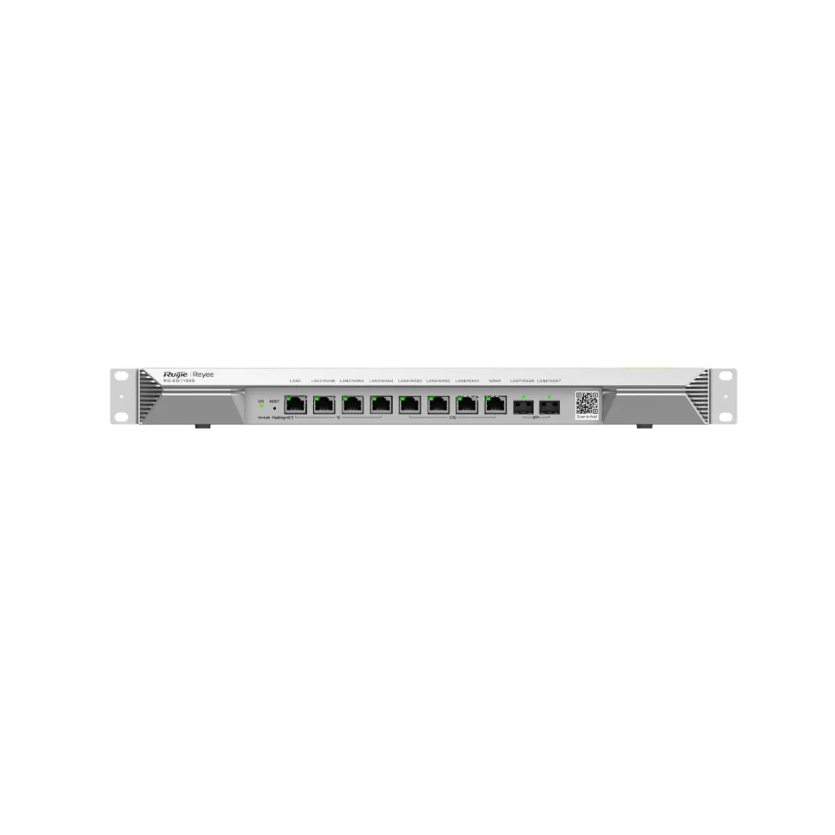 Reyee Router Cloud - 8 Puertos RJ45 + 2 SFP+ 10Gigabit - hasta 7 WAN para failover o balanceo - 3000 Mbps de ancho de banda — imagen 2