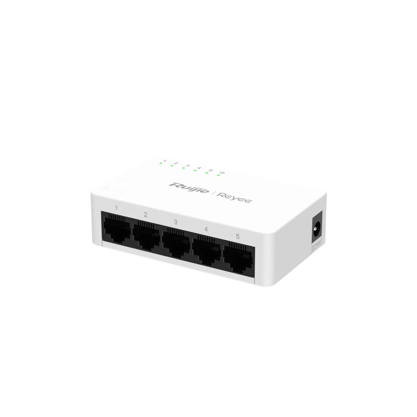 Reyee Switch Sobremesa - Carcasa Plástico - 5 puertos RJ45 - Velocidad 10/100/1000 Mbps - Plug and Play - Tecnología ahorro de energía — imagen 6