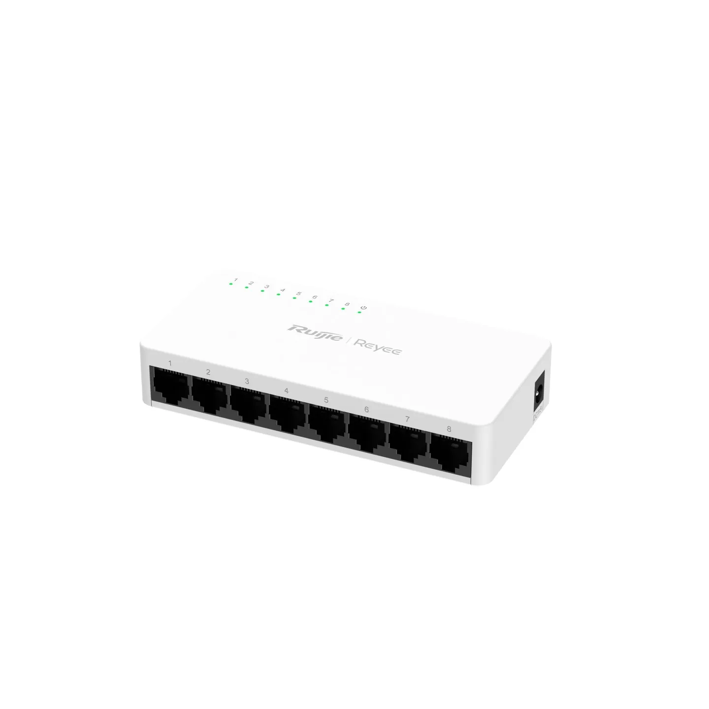 Reyee Switch Sobremesa - Carcasa Plástico - 8 puertos RJ45 - Velocidad 10/100/1000 Mbps - Plug and Play - Tecnología ahorro de energía — imagen 7