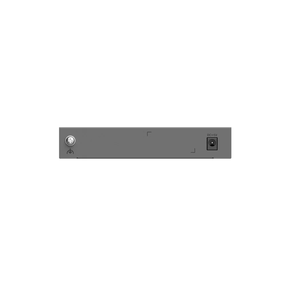 Reyee Switch - 8  x 10/100/1000 Mbps - Tolerancia a fallos por IA  -  Chasis metálico para escritorio - Protección hasta tensión de 6 kV — imagen 4