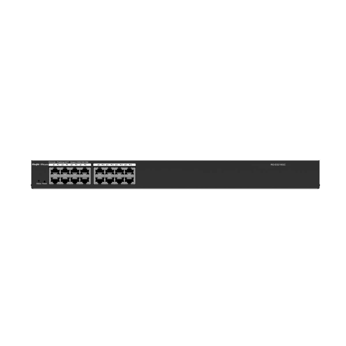 Reyee Switch Cloud - 16 puertos RJ45 Gigabit - Velocidad de puertos 10/100/1000 Mbps
