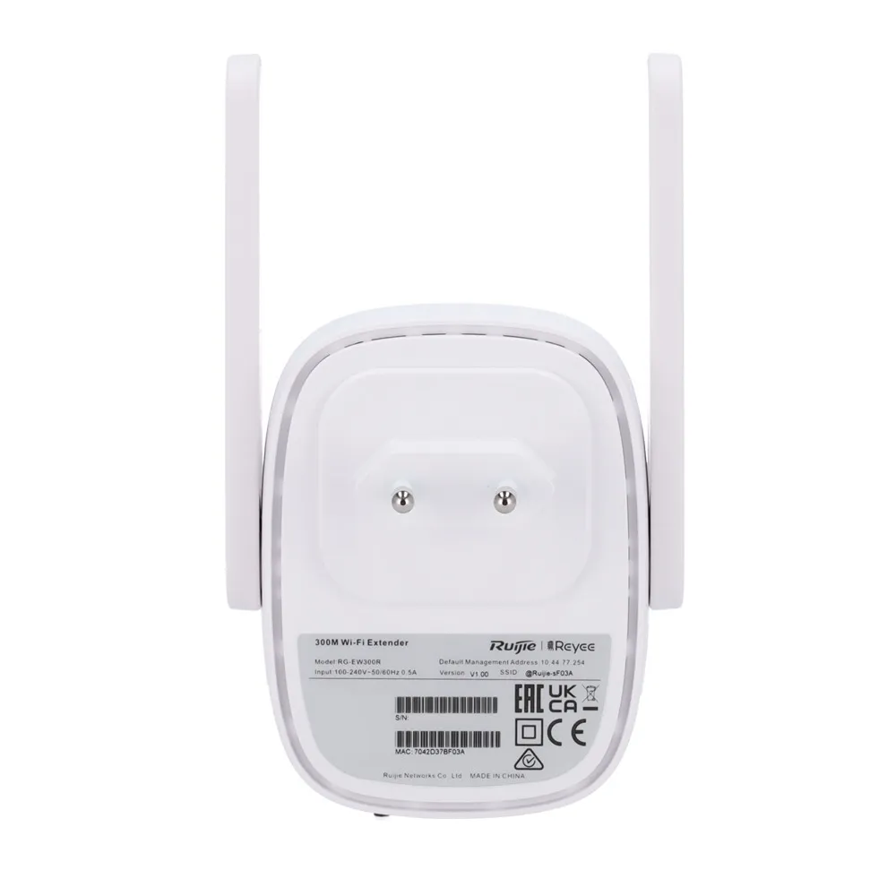 Reyee Wi-Fi Extender - 1 Puerto RJ45 10/100Mbps - Wi-Fi 4 2x2 Banda 2.4GHz MIMO 2x2 — imagen 5