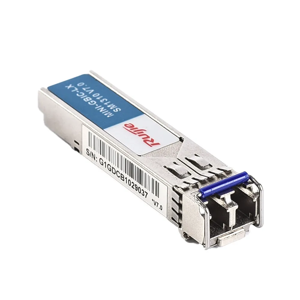 Ruijie Módulo transceptor SFP - Longitud de Onda 1310 nm - Fibra monomodo - Conector LC UPC dúplex - Máxima distancia 10 km - 1.25Gb/s - 1000Base-LX — imagen 4