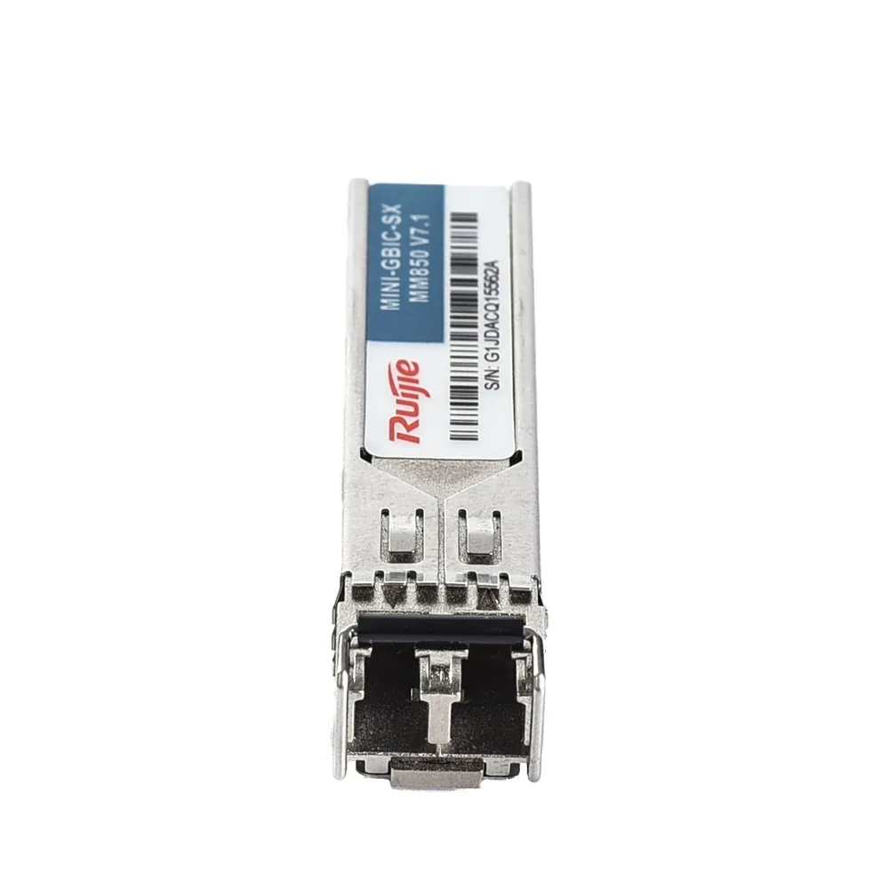 Ruijie Módulo transceptor SFP - Longitud de Onda 850 nm - Fibra multimodo - Conector LC dúplex - Máxima distancia 550 m - 1.25Gb/s - 1000Base-SX — imagen 5