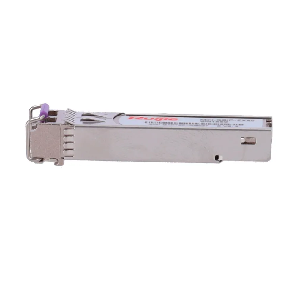 Ruijie Módulo transceptor SFP - Longitud de Onda 1550 nm - Fibra monomodo - Conector LC dúplex - Máxima distancia 80 km - 1Gbps - IEEE1000BASE-ZX — imagen 6
