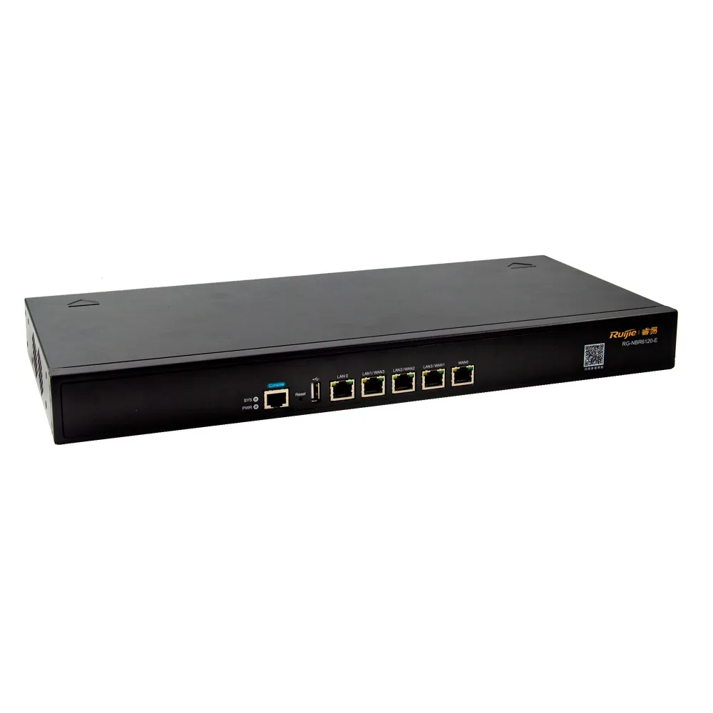 Ruijie Router Cloud - 5 Puertos Gigabit - Router + Funciones Firewall - Admite hasta 4 WAN para failover o balanceo - Hasta 500 Mbps de ancho de banda - Hasta 200 usuarios recomendados — imagen 3