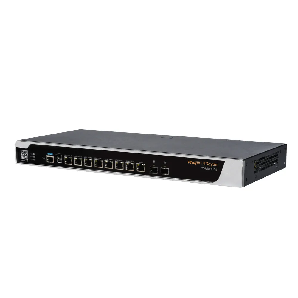 Ruijie Router Cloud - 8 Puertos Gigabit + 2 Puertos SFP Gigabit - Router + Funciones Firewall - Admite hasta 9 WAN para failover o balanceo - Hasta 2500 Mbps de ancho de banda - Hasta 1000 usuarios recomendados — imagen 3