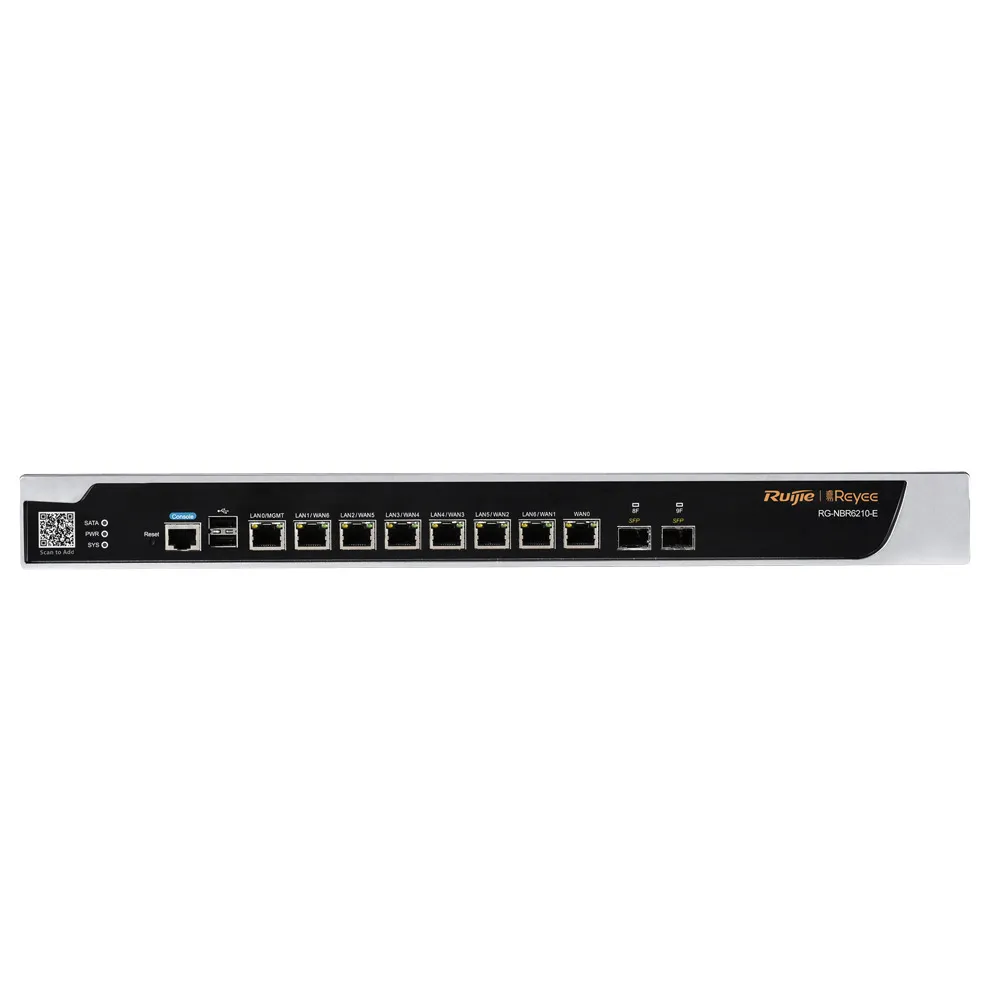Ruijie Router Cloud - 8 Puertos Gigabit + 2 Puertos SFP Gigabit - Router + Funciones Firewall - Admite hasta 9 WAN para failover o balanceo - Hasta 2500 Mbps de ancho de banda - Hasta 1000 usuarios recomendados — imagen 5
