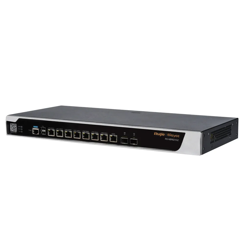 Ruijie Router Cloud - 8 Puertos GE+ 1 SFP Gigabit + 1 SFP+ 10Gigabit - Router + Funciones Firewall - Admite hasta 9 WAN para failover o balanceo - Hasta 2500 Mbps de ancho de banda - Hasta 2000 usuarios recomendados — imagen 3