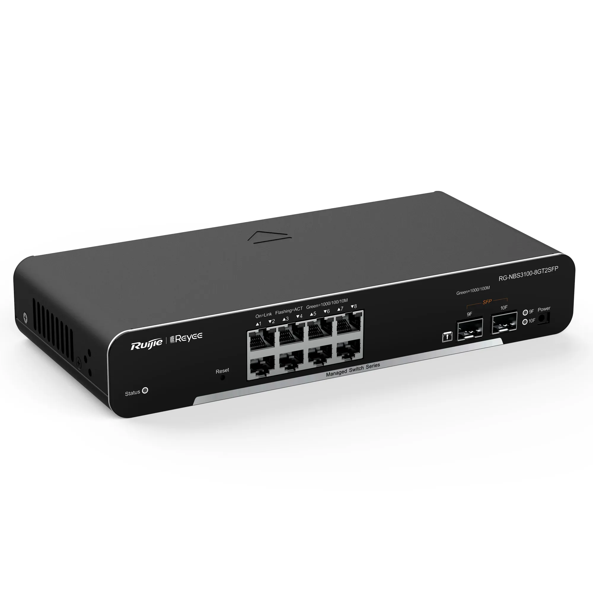 Reyee Switch Cloud Capa 2 - 8 puertos Gigabit + 2 SFP — imagen 4