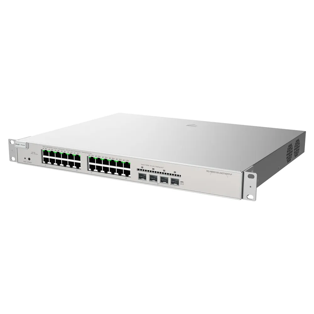 Reyee Switch PoE Cloud Capa 3 - 24 puertos PoE+ RJ45 + 4 SFP - Máximo 370W — imagen 2
