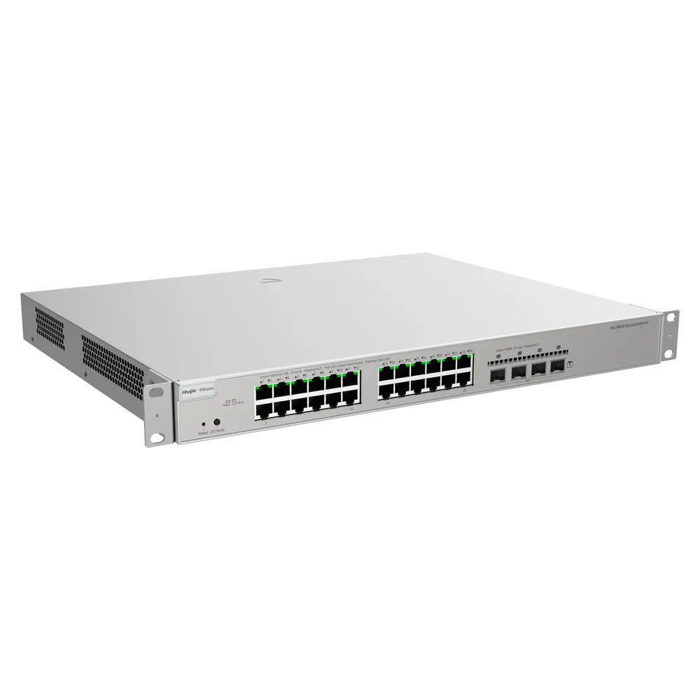 Reyee Switch PoE Cloud Capa 3 - 24 puertos PoE+ RJ45 + 4 SFP - Máximo 370W — imagen 5