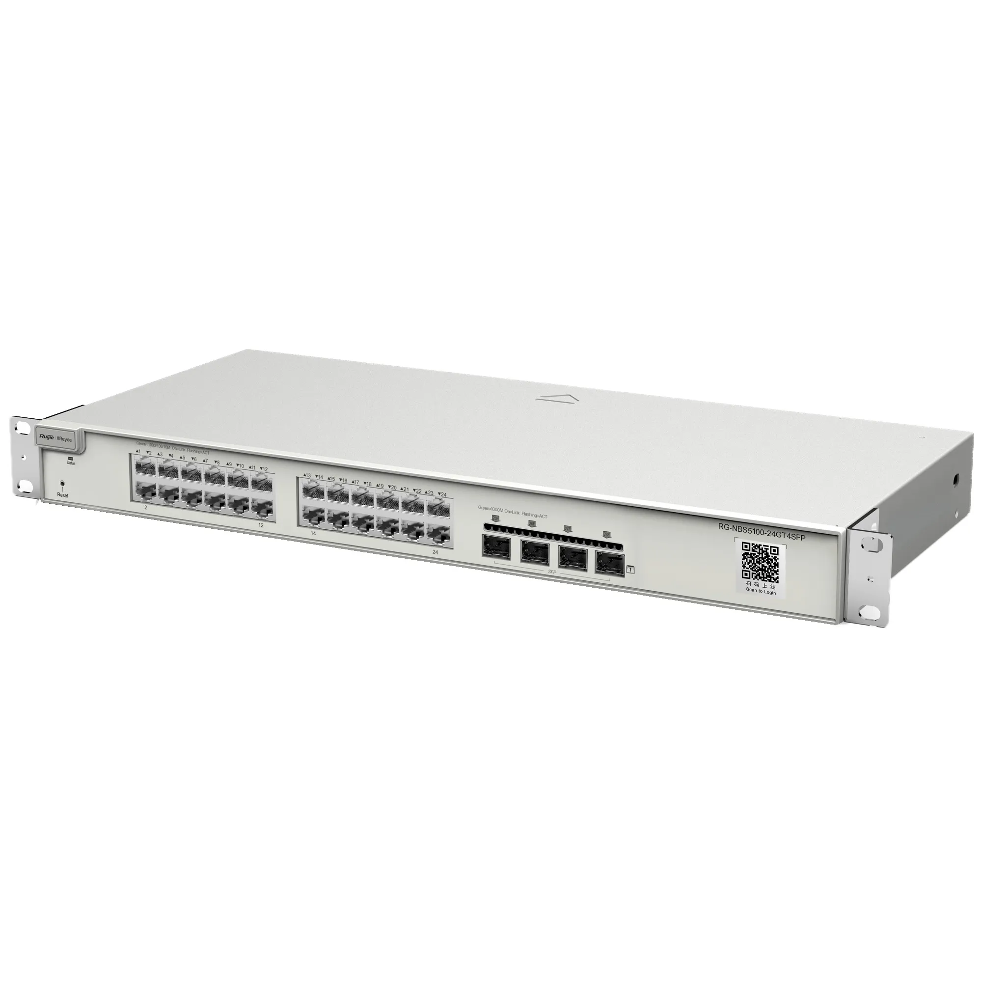 Reyee Switch Cloud Capa 3 - 24 puertos RJ45 Gigabit - 4 puertos SFP Gigabit — imagen 4