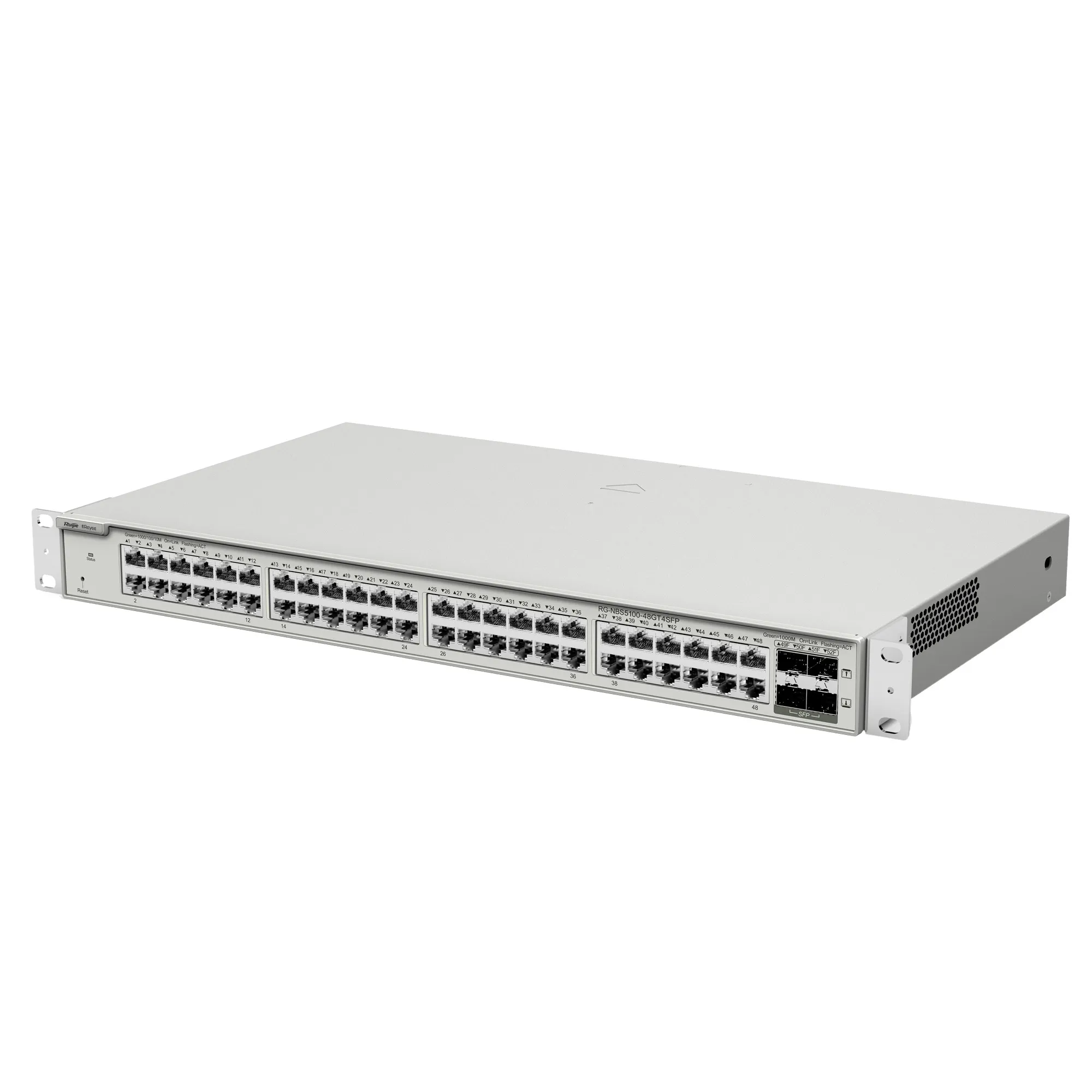 Reyee Switch Cloud Capa 3 - 48 puertos RJ45 Gigabit - 4 puertos SFP Gigabit — imagen 2