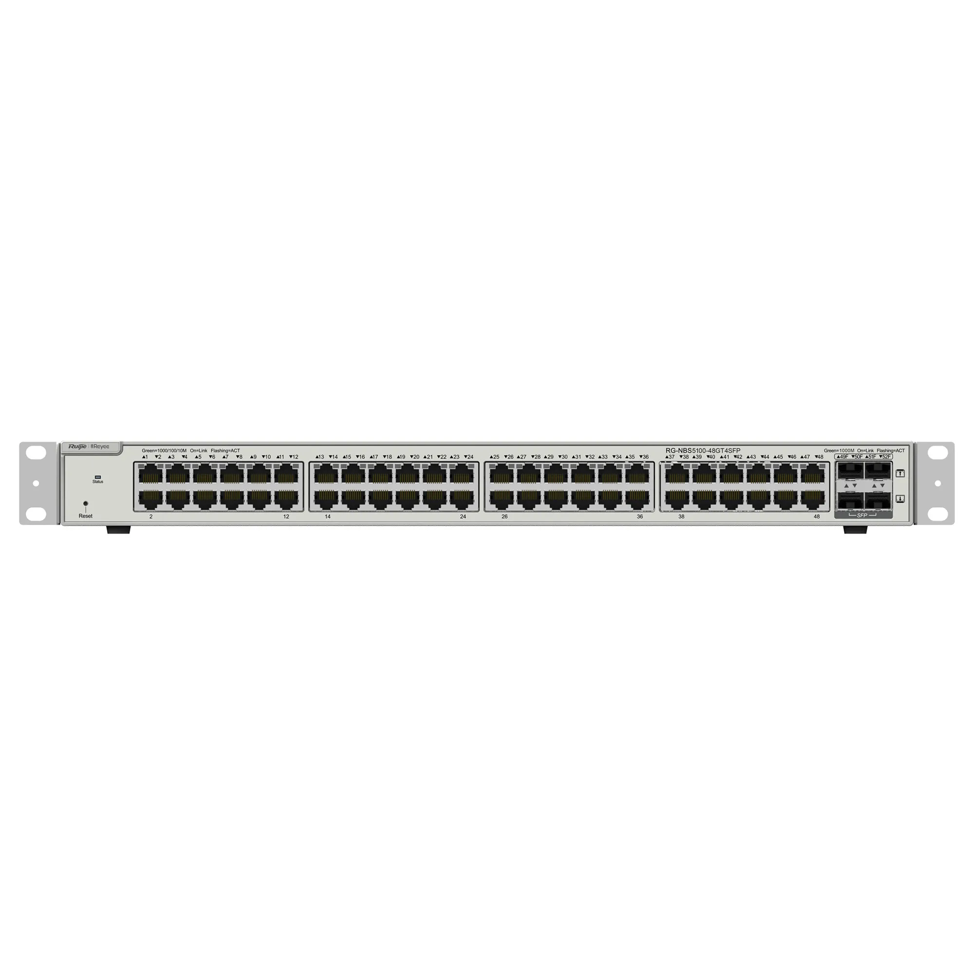 Reyee Switch Cloud Capa 3 - 48 puertos RJ45 Gigabit - 4 puertos SFP Gigabit — imagen 3
