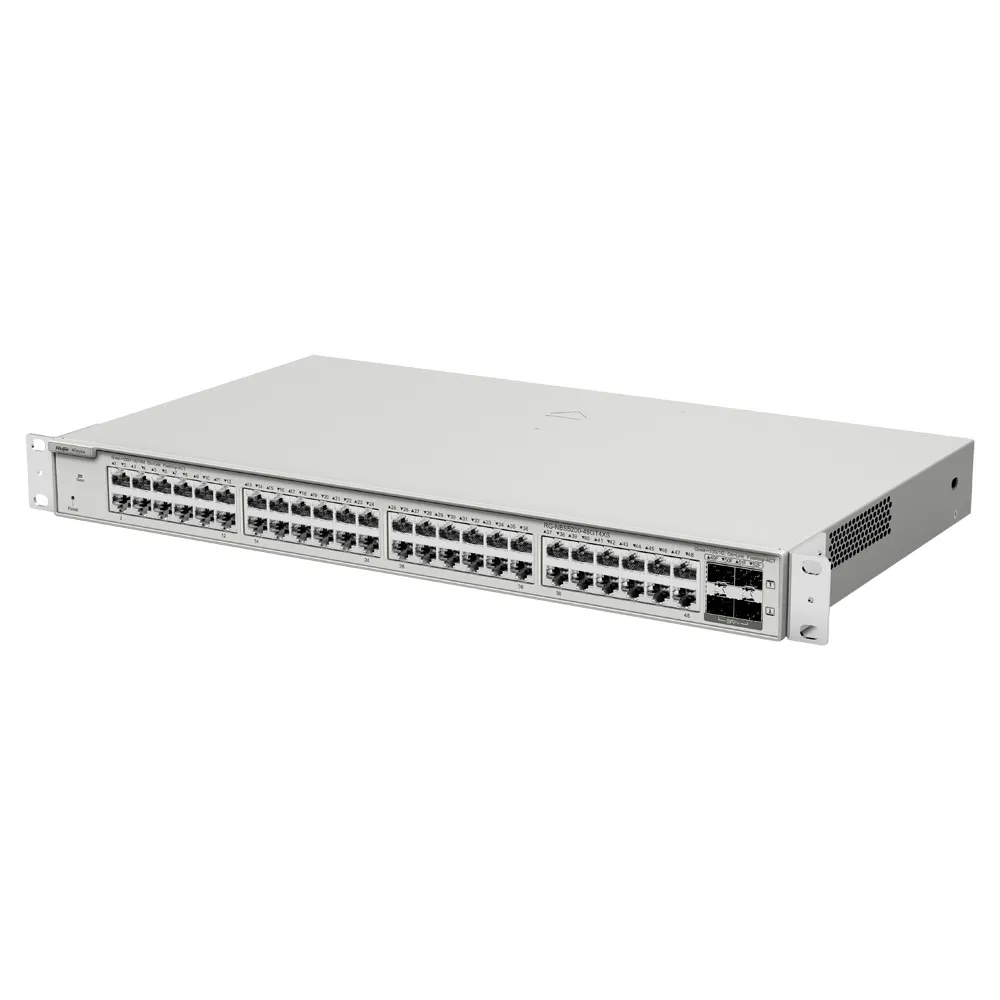 Reyee Switch Cloud Capa 3 - 48 puertos RJ45 Gigabit - 4 puertos SFP+ 10 Gbps — imagen 3
