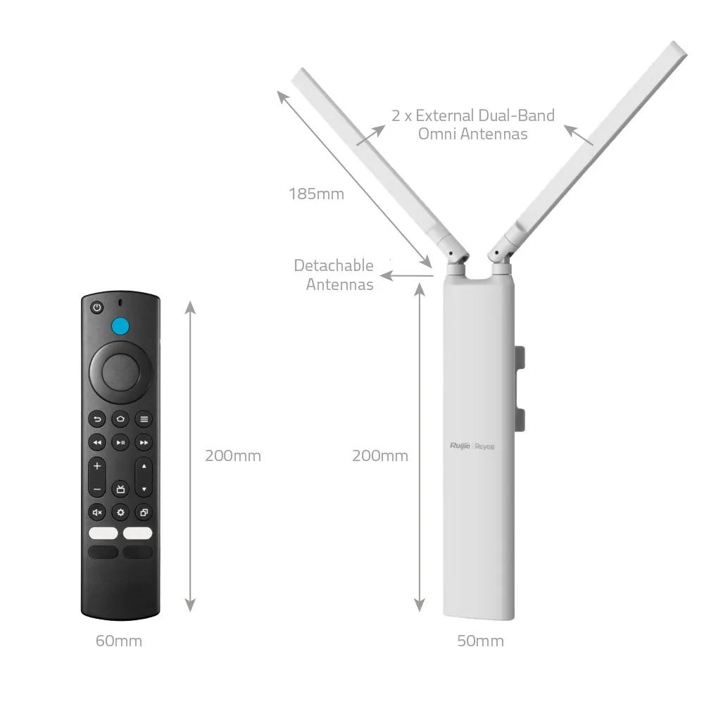 Reyee - AP Omnidireccional Wi-Fi 5 - Compacto AC1267 Mbps MIMO 2x2 — imagen 5