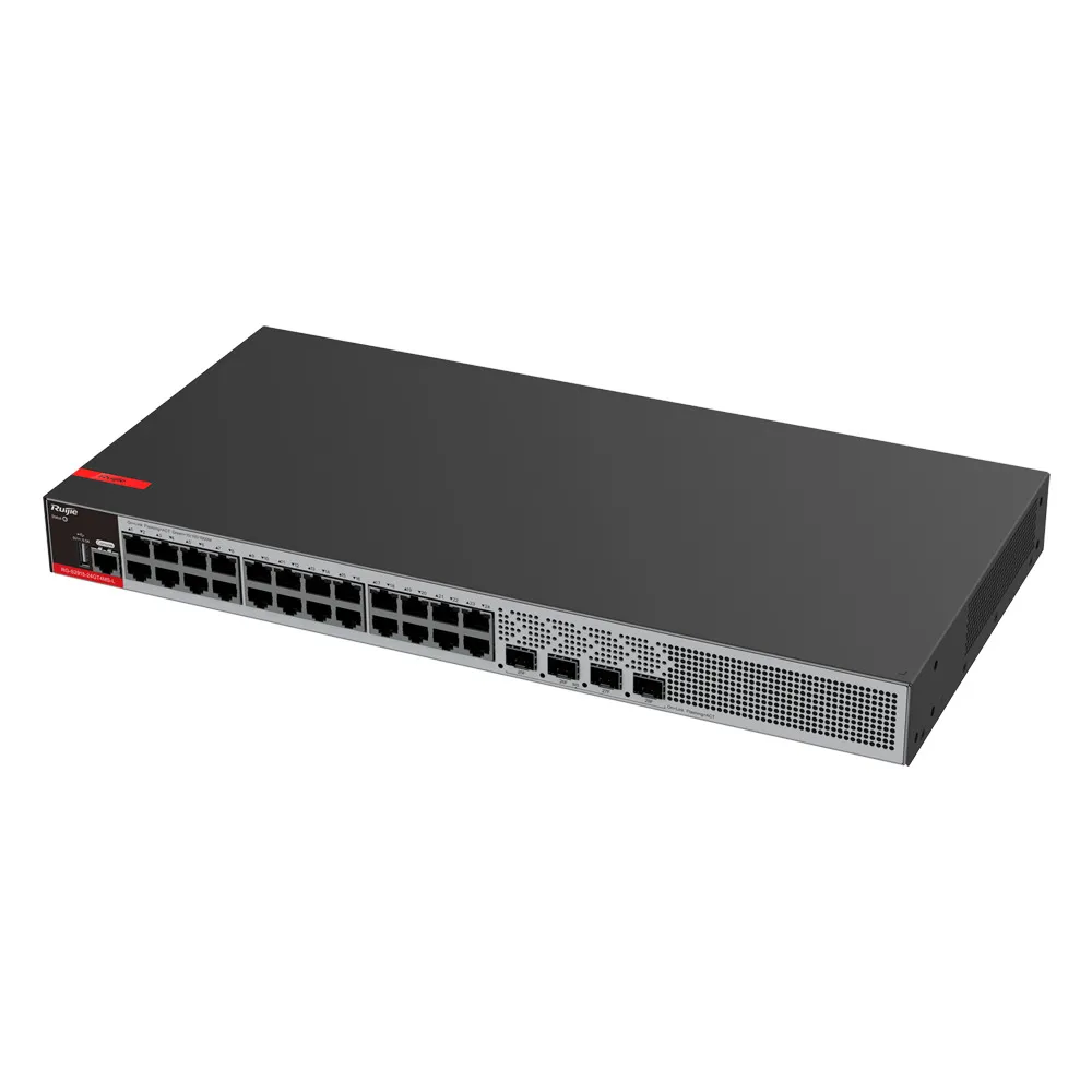 Ruijie Switch Cloud Gestionable L2+ - 24 puertos RJ45 1G + 4 puertos SFP 1/2.5G — imagen 2