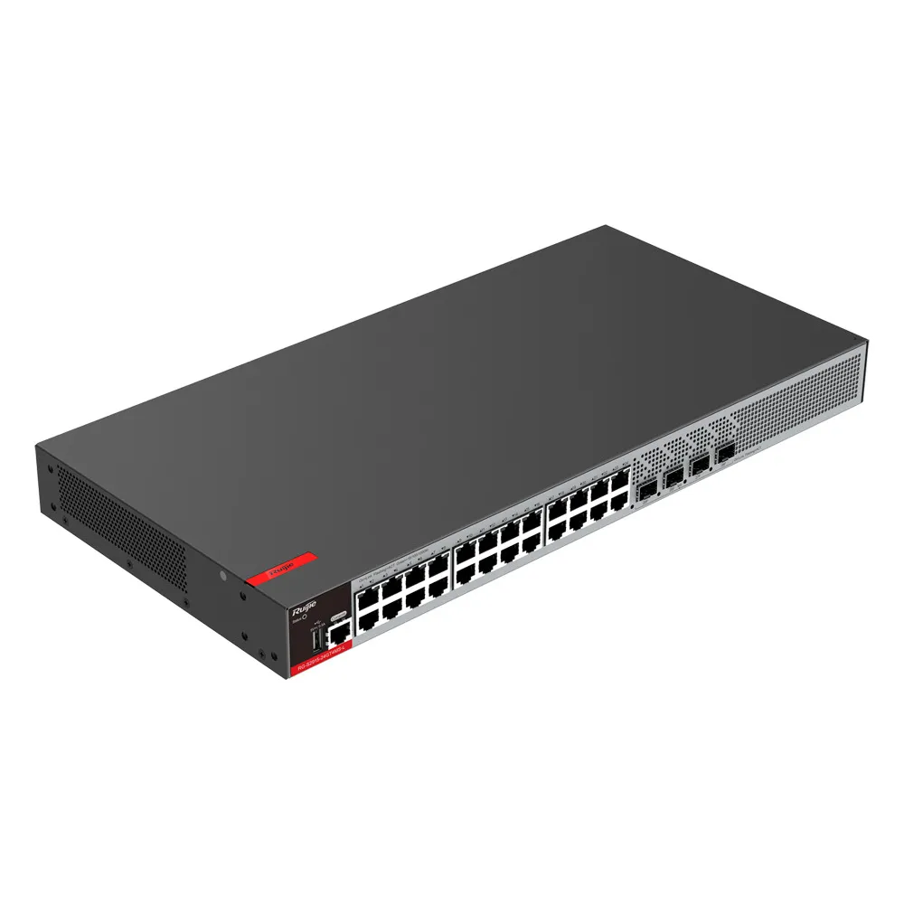 Ruijie Switch Cloud Gestionable L2+ - 24 puertos RJ45 1G + 4 puertos SFP 1/2.5G — imagen 5