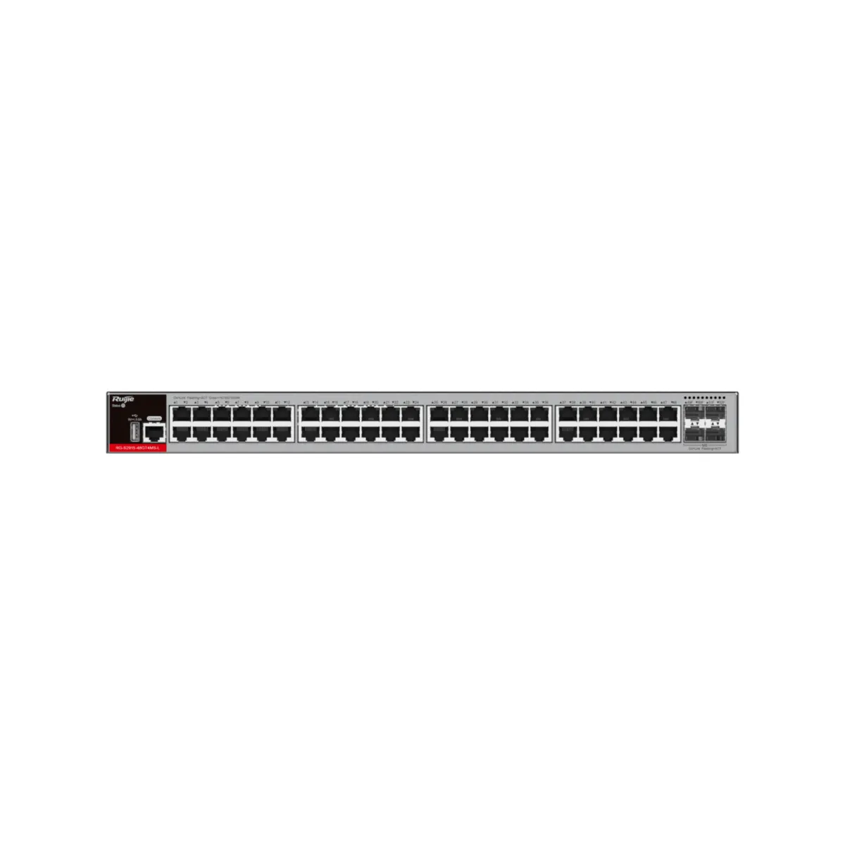 Ruijie Switch Cloud Gestionable L2+ - 48 puertos RJ45 + 4 puertos SFP 2.5 - Velocidad 48 x10/100/1000Mbps + 4 x1000/2500Mbps — imagen 2