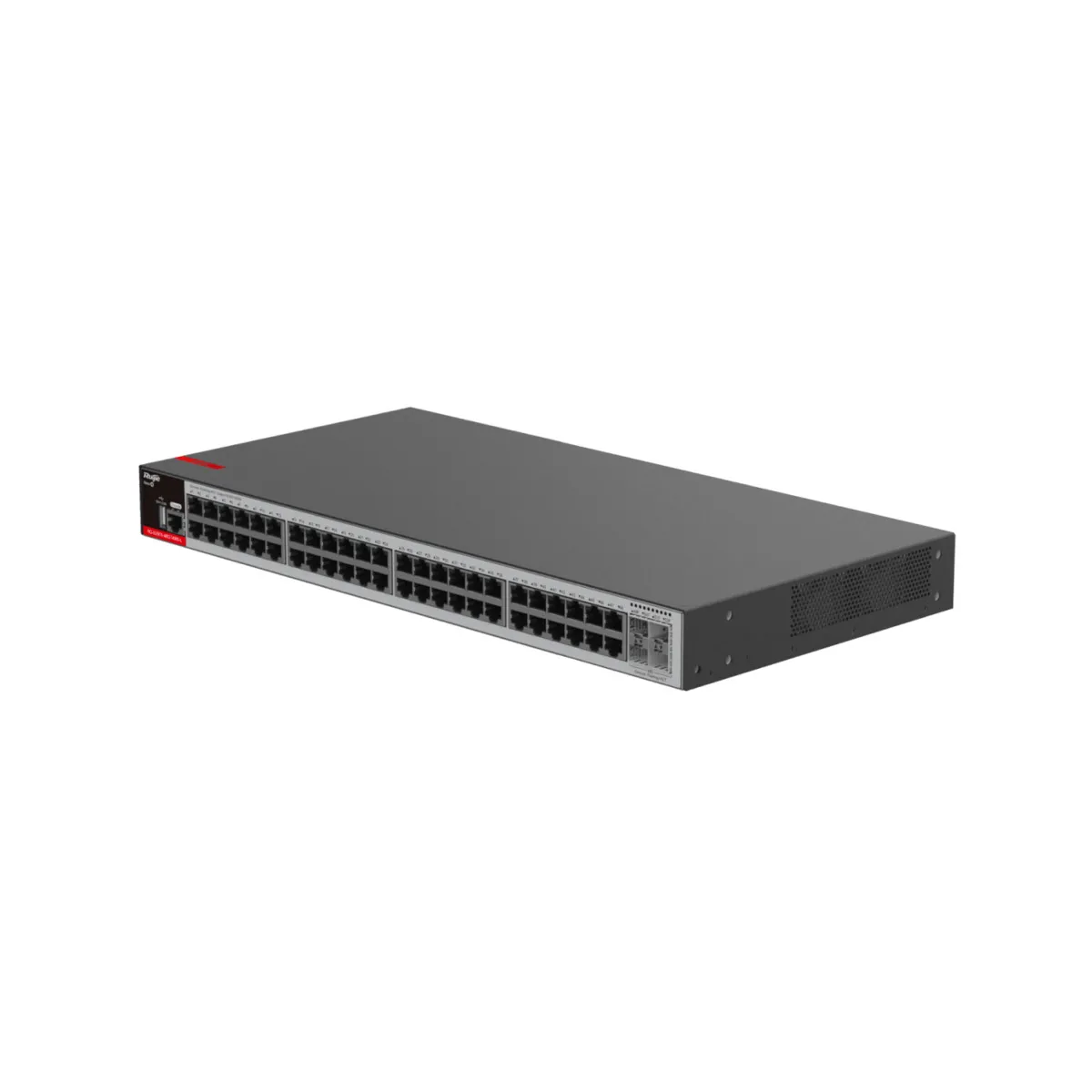 Ruijie Switch Cloud Gestionable L2+ - 48 puertos RJ45 + 4 puertos SFP 2.5 - Velocidad 48 x10/100/1000Mbps + 4 x1000/2500Mbps — imagen 3