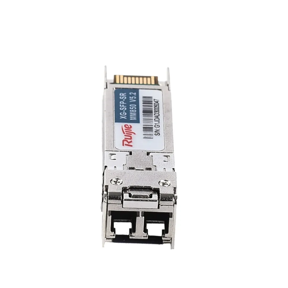 Ruijie Módulo transceptor SFP+ - Longitud de Onda 850 nm - Fibra multimodo - Conector LC dúplex - Máxima distancia 300 m - 10Gbps - 10GBASE-SR — imagen 5