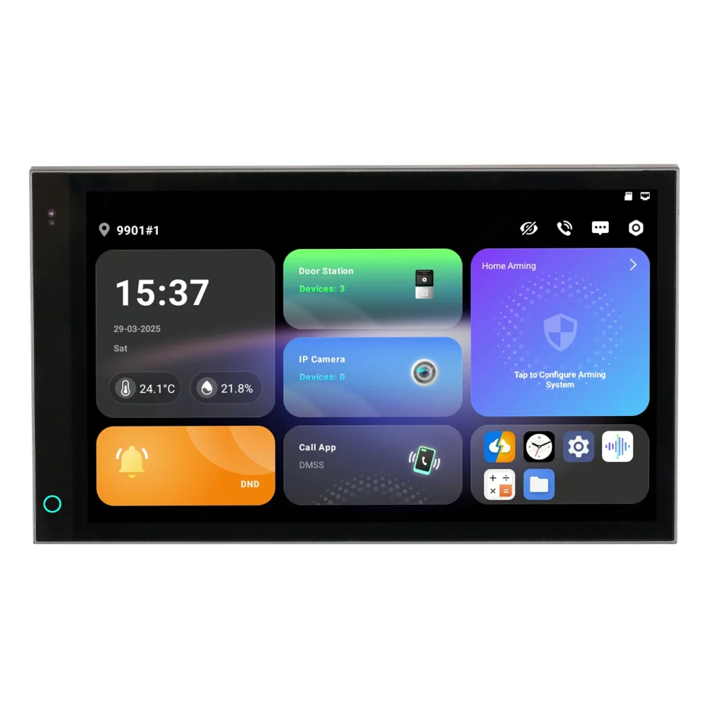 Panel de control interior 7" tàctil 2-hilos WiFi con Android 14