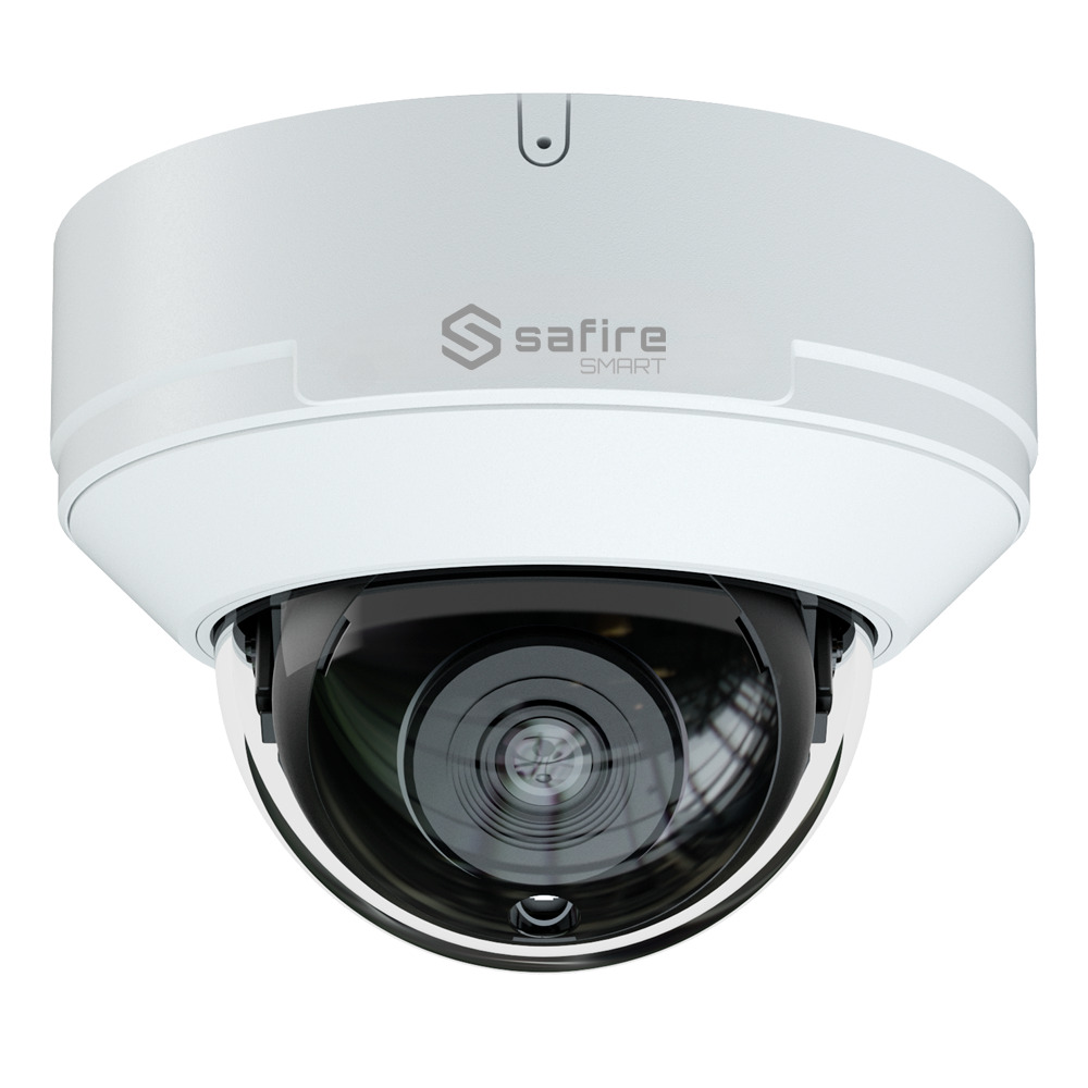 Safire Smart - Cámara Domo 4 en 1 Gama E1 - 2Mpx, 1/2.8" CMOS Starlight - Lente 2.8 mm | IR 20m - IP67, IK10