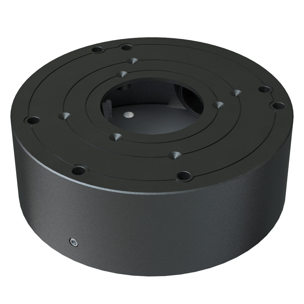 Caja de conexiones Safire Smart - Para cámaras domo - Apto para uso exterior IP65 - Instalación en techo o pared - Diámetro de la base 109.5 mm - Pasador de cables