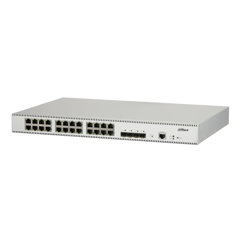 Switch 24 puertos Gigabit + 4 Uplink 10G SFP+ Gestionable Layer2