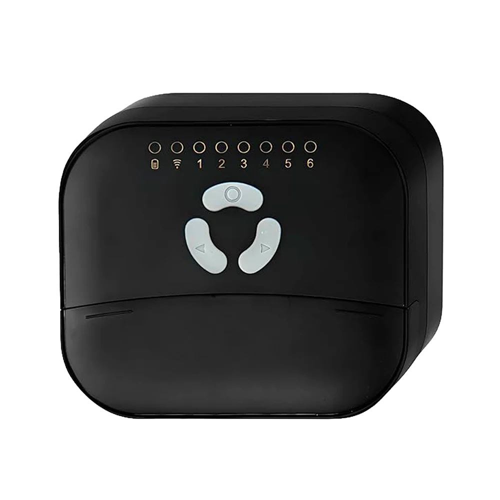 FrankEver Sprinkler Controller FK-06X - WiFi 2.4 GHz / Bluetooth  - Controlador de riego - Soporta hasta 6 Zonas  - 6 salidas de 24 V AC - Compatible con Alexa y Google