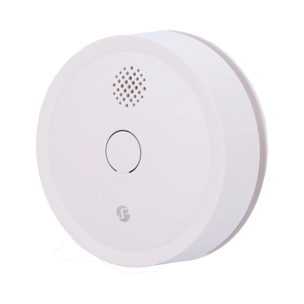 Shelly Plus Smoke Alarm - WiFi 2.4 GHz IEEE802.11 b/g/n  - Detector de humo - Batería hasta 3 años - Altamente sensible - Compatible con Alexa y Google