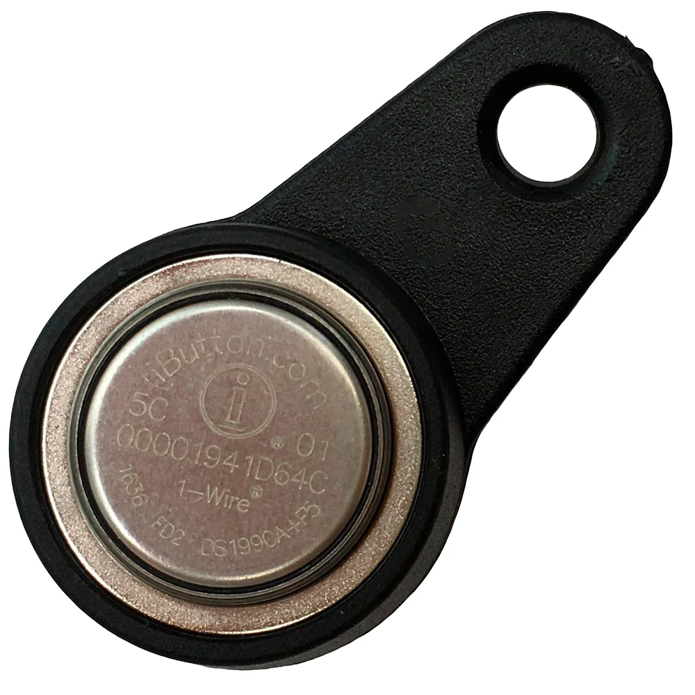 Llave magnética iButton - Teltonika - Protocolo 1-wire - Reconocimiento de conductor - Inmovilización del vehículo - Compatible con dispositivos 1-Wire