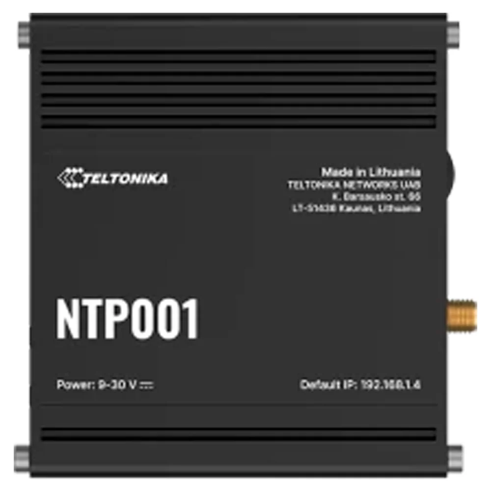 Teltonika Servidor Ntp Industrial - Puerto RJ45 10/100Mbps - Puertos RS232 y RS485