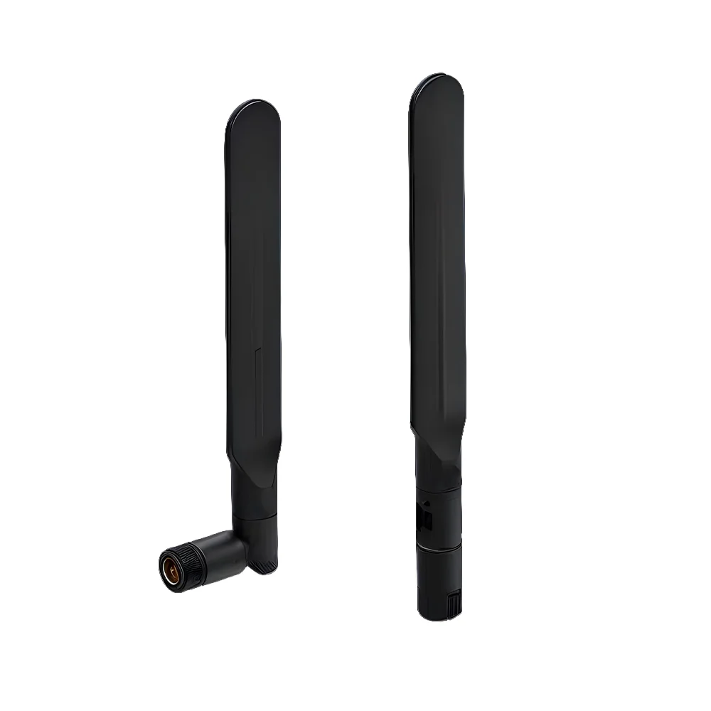 Teltonika Antena - Ganancia de 5.0 dBi para una cobertura extendida - Conector RP-SMA Macho (estándar Wi-Fi) - Diseño omnidireccional con articulación giratoria (swivel) - Compatible con routers RUT y gateways de Teltonika