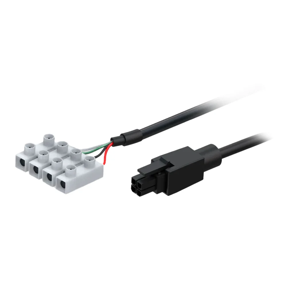 Teltonika - Cable de Alimentación - 4 Vías - Terminal 4 Pines - Terminal con tornillos - 2 metros de longitud