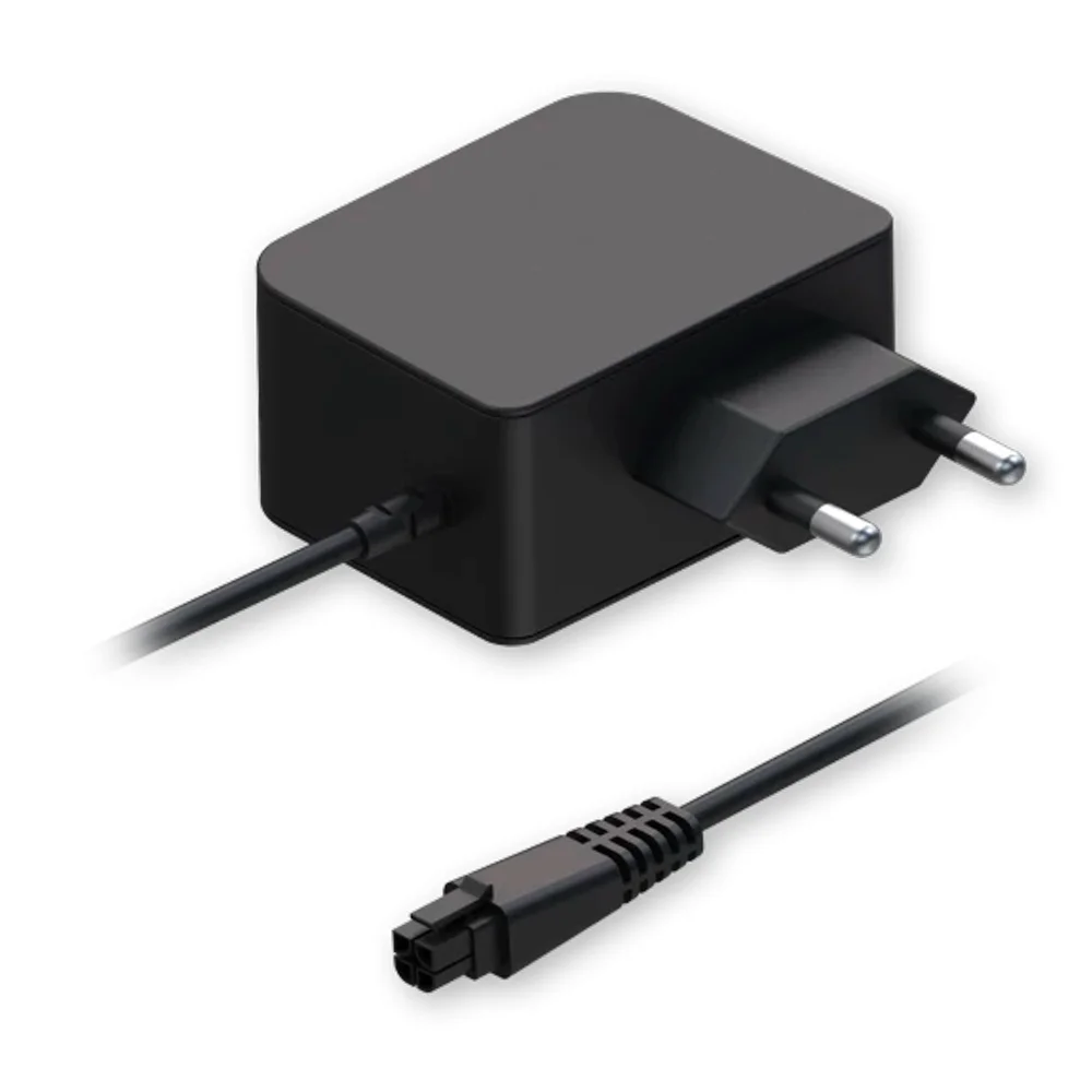 Teltonika - Fuente de Alimentación Switch - Compatible con Multiples modelos - Potencia 18W - Entrada AC EU - Conector 4 Pines