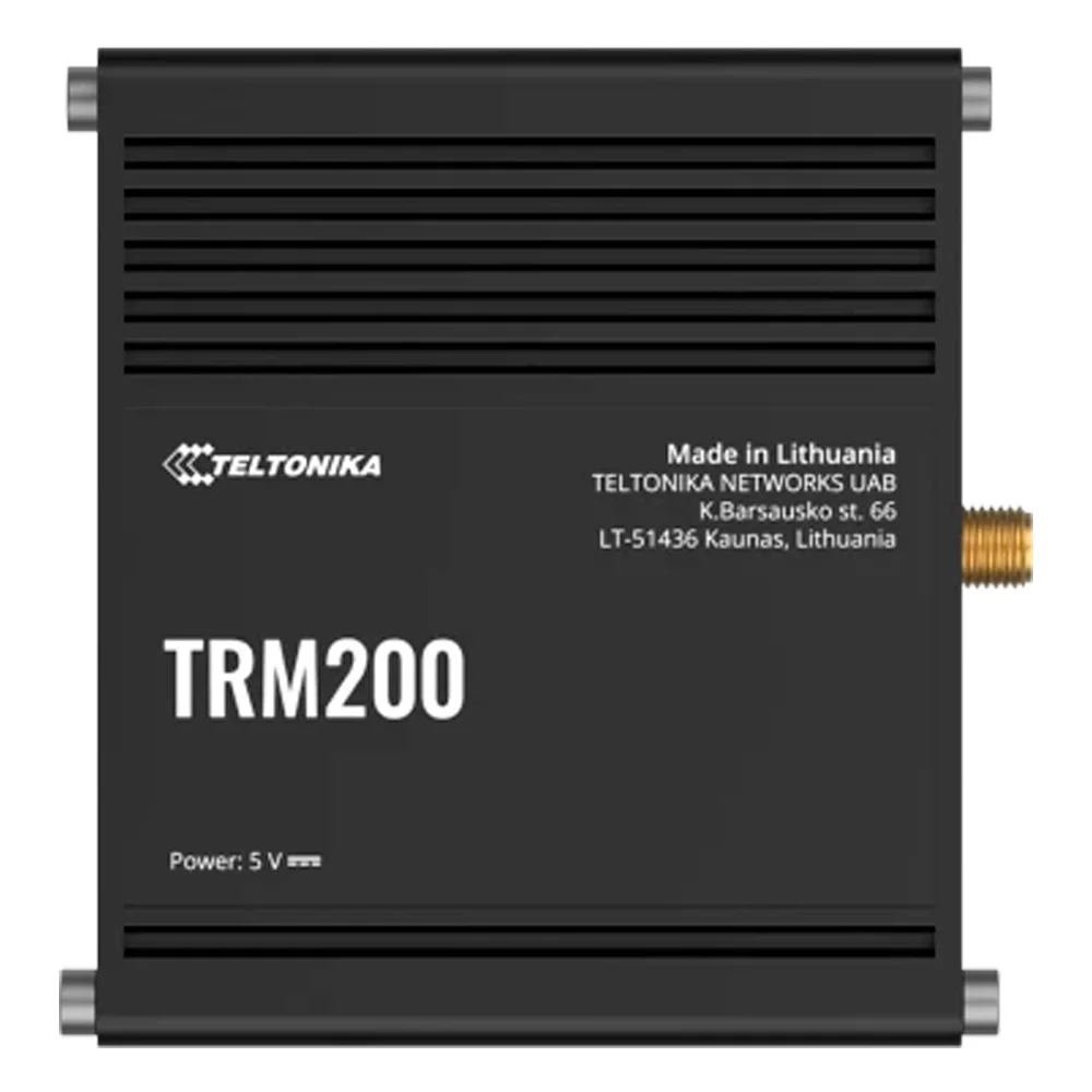 Teltonika Módem 4G Industrial - 4G Cat 4 / 3G / 2G - Conector Micro USB - Diseño Compacto