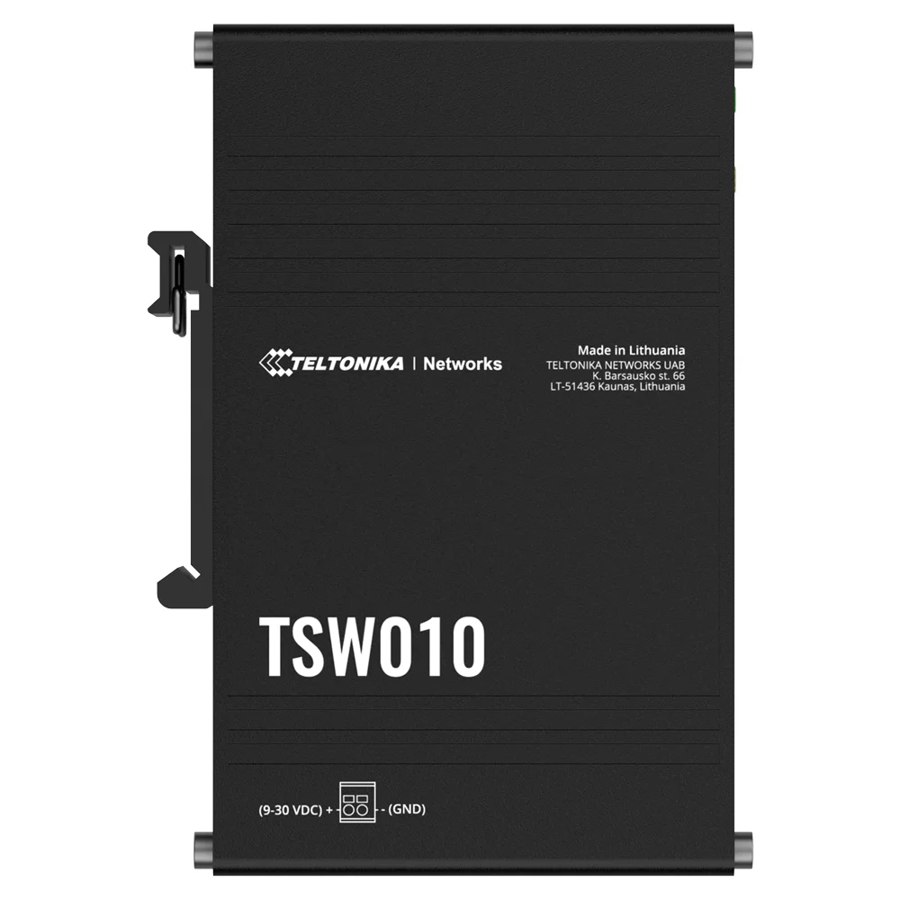 Teltonika Industrial Unmanaged Switch with 5 RJ45