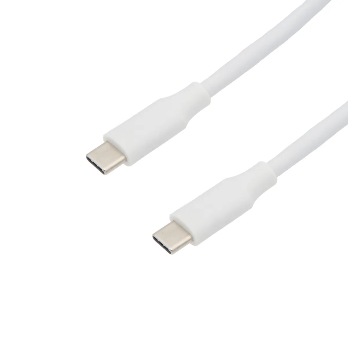 USB-C 3.2 Macho a USB-C 3.2 Macho Gen2x2 20Gbps 4K@30Hz 5A/100W E-mark, Blanco, 0.5m