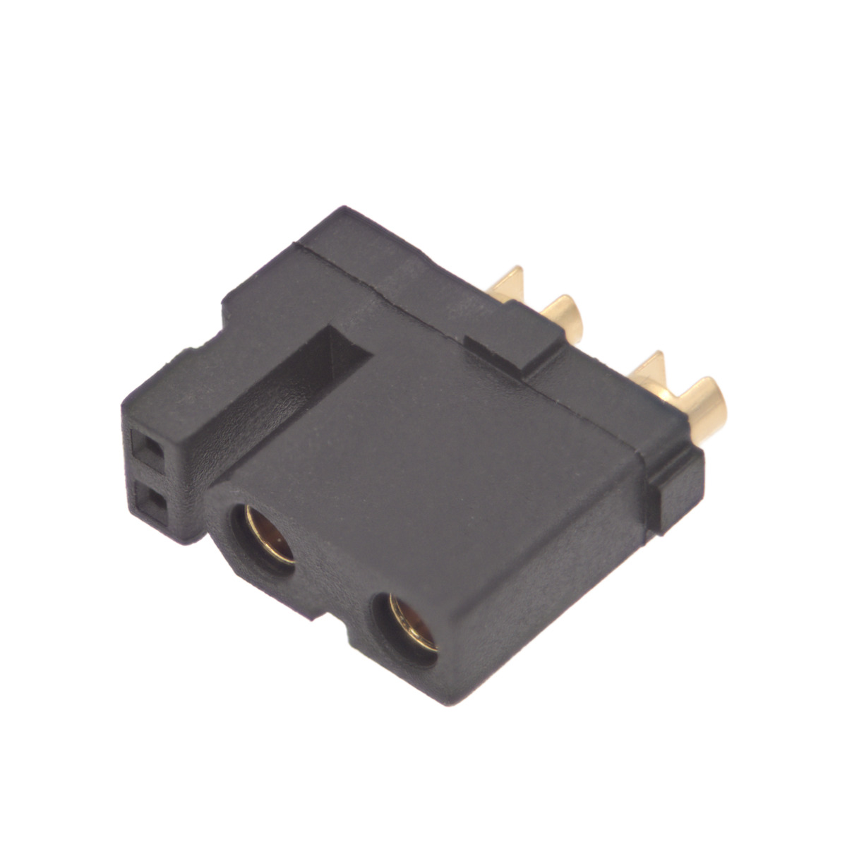 Conector XT30 de 2+2 pines hembra [15A/30A], pines extra para señal