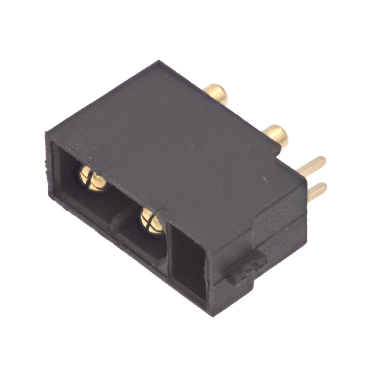 Conector XT30 de 2+2 pines macho para PCB [15A/30A], pines extra para señal
