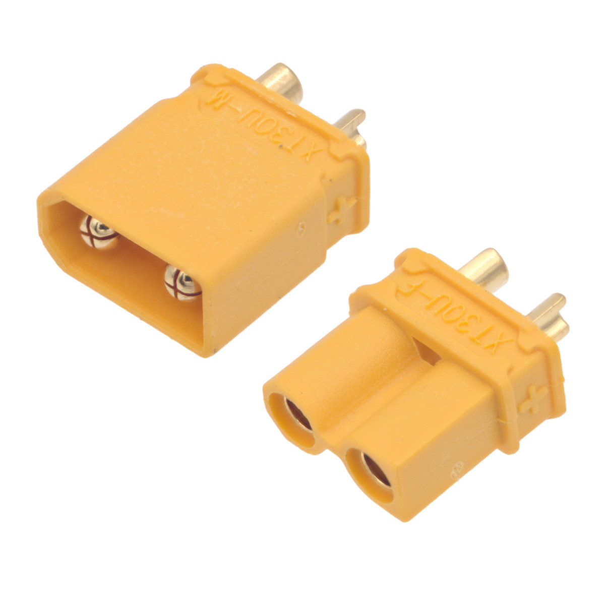 Pack de conectores XT30U macho y hembra [20A]